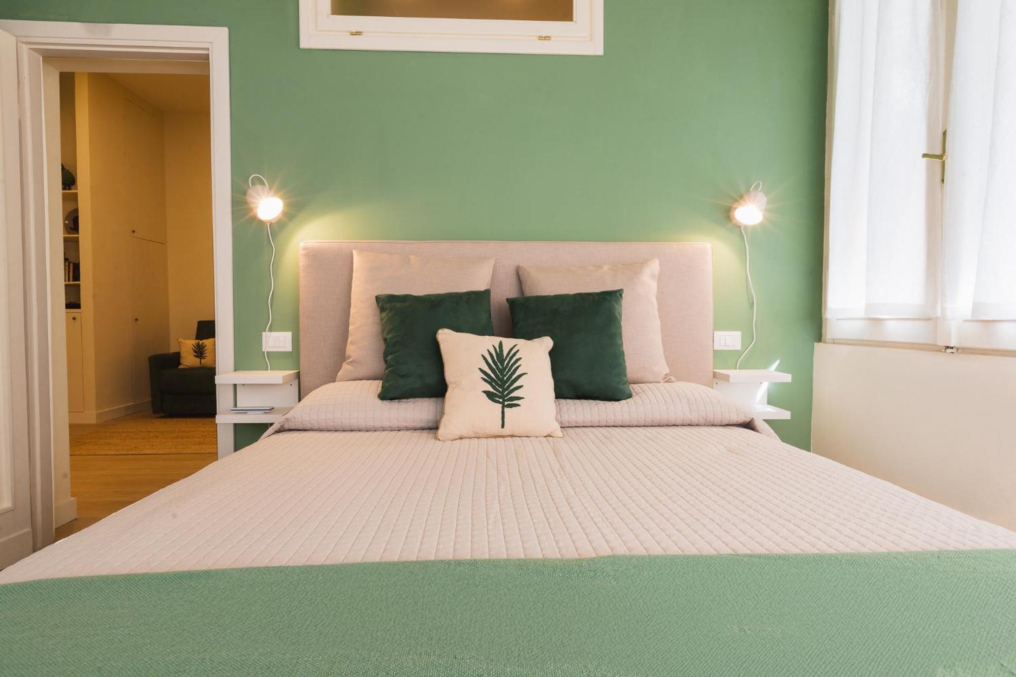 Cozy Olive Green Flat Floransa Dış mekan fotoğraf